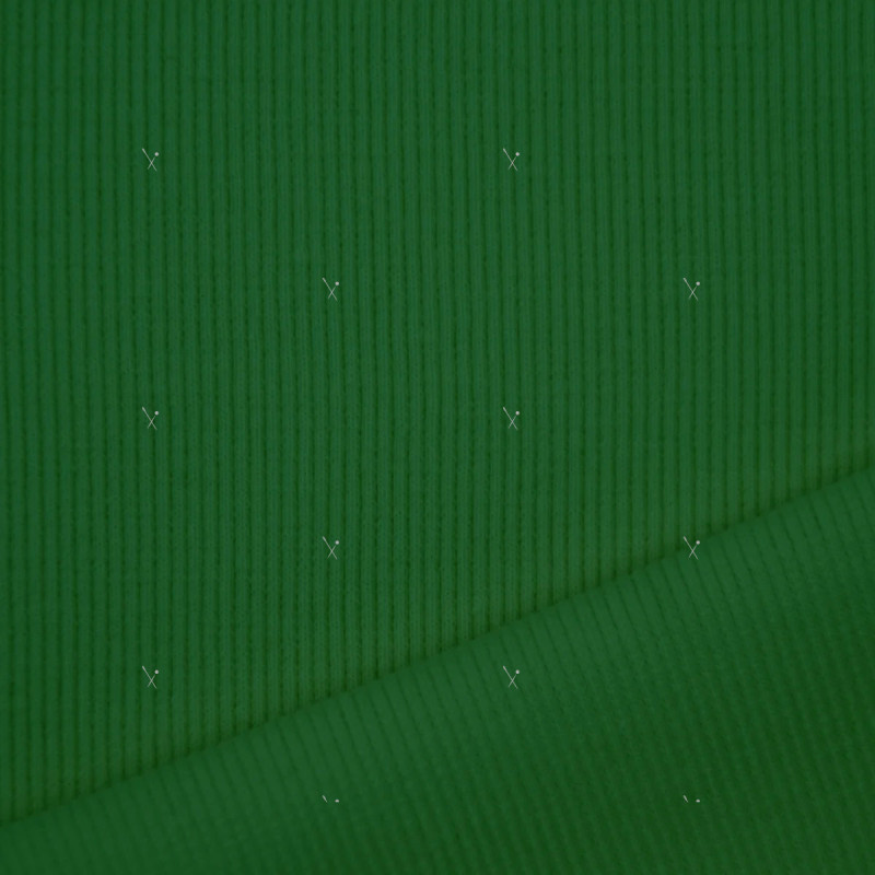 2x2 Rib Knit Green